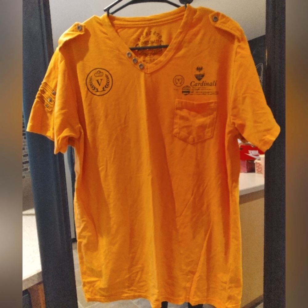 Orange Alberto Cardinali tshirt